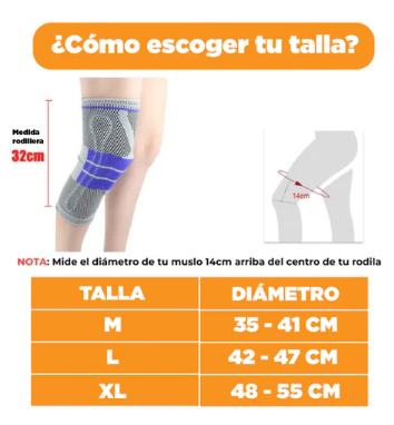 Miniatura 3 de Rodillera Unisex Impact Gel - TALLA: TALLA XL